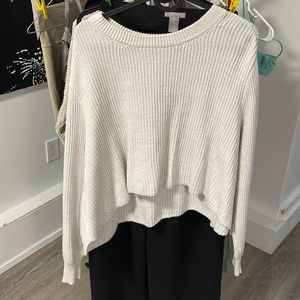 Cotton on cropped sweater
